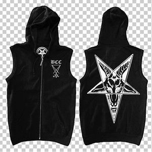 BlackCraftCult Sleeveless Tee Baphomet Hoodie